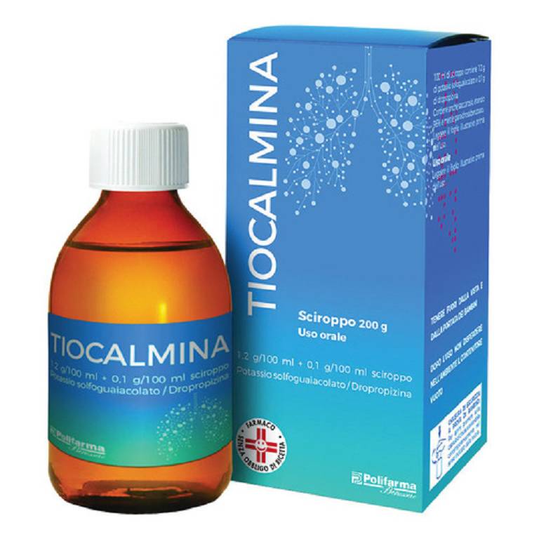 TIOCALMINA Sciroppo 200 g